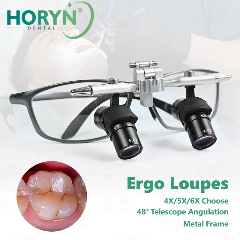 Medical Lab Equipment - Lupa Dentária 4X/5X/6X 48 ° Ergo