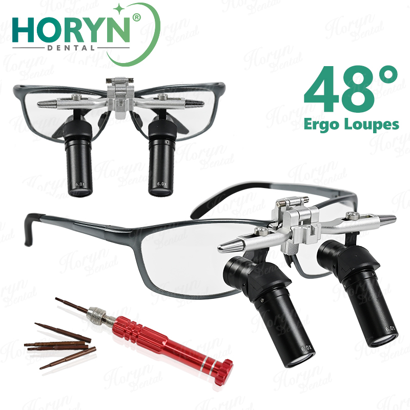 Lupa Dentária 4X/5X/6X 48 °    - Medical Lab Equipment avaliação e preço