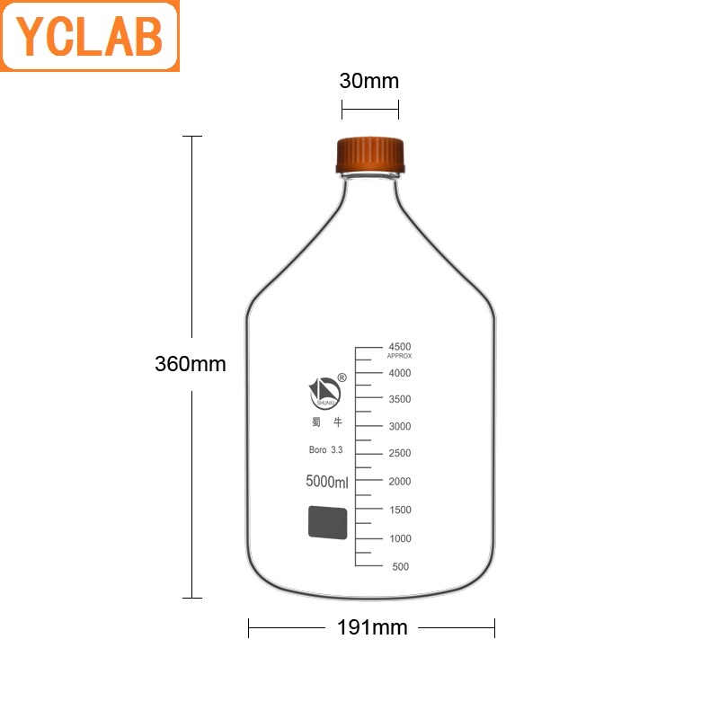 Iclab garrafa reagente 5l com  - Medical Lab Equipment avaliação e preço