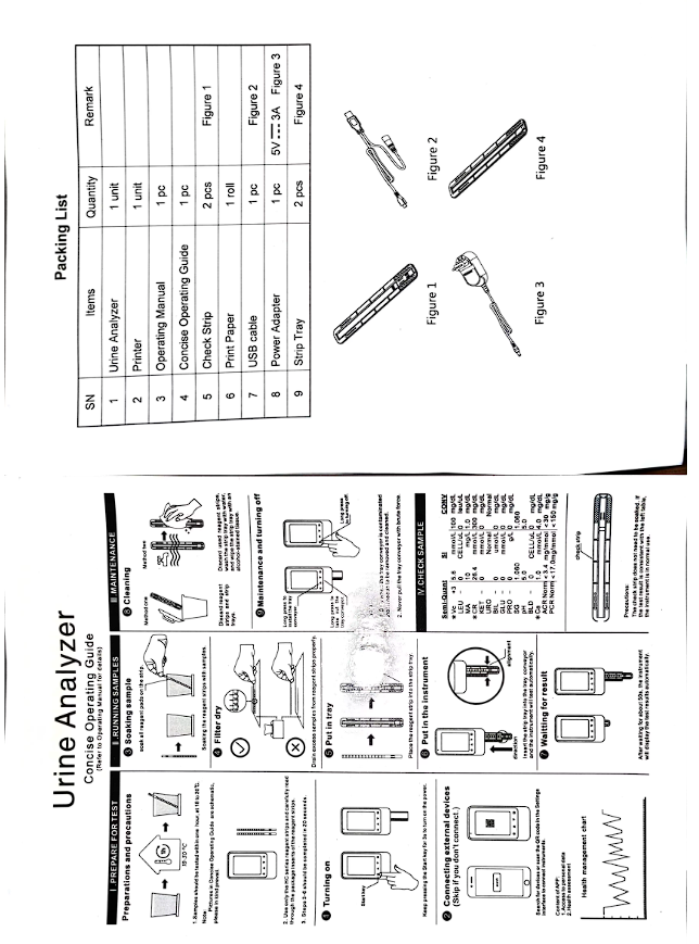 Analisador de Urina Veterinári - Urine Analyzer Strip avaliação e preço